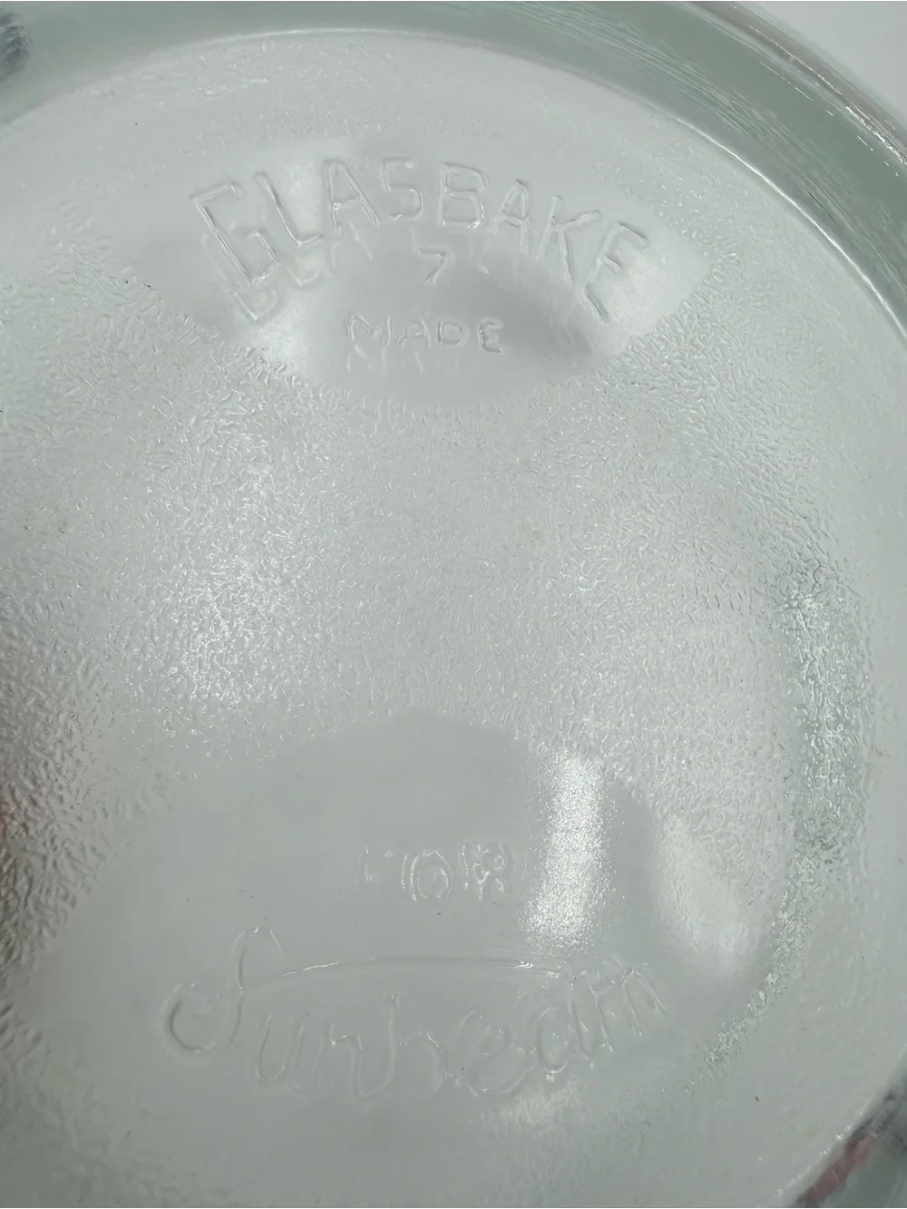 GLASBAKE For Sunbeam Mixing Bowl 9